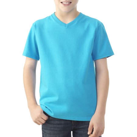 Fruit of the Loom Best™ Collection Boys' V-Neck Tee - oddros.shop