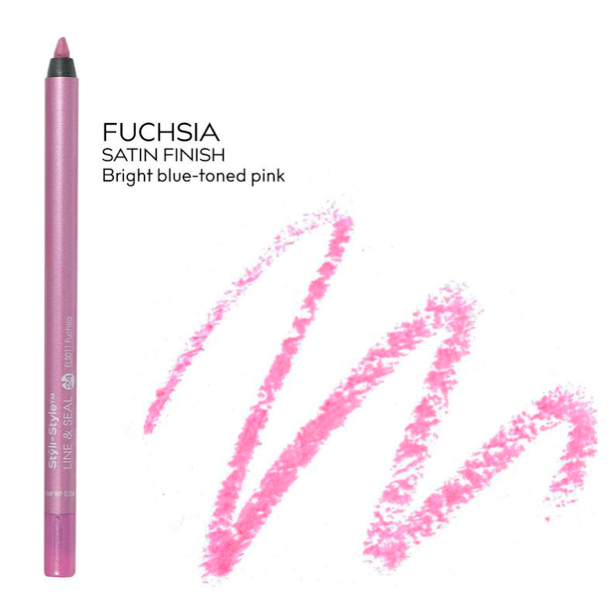 Styli-Style Line & Seal Semi-Permanent Eye Liner Fuschia - oddros.shop