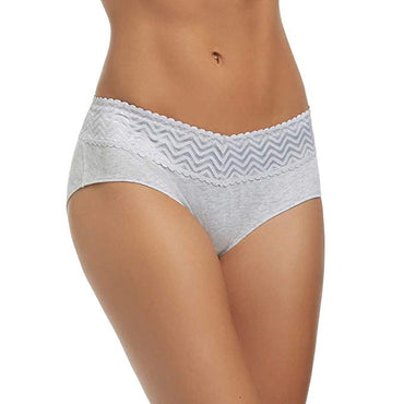 Gloria Vanderbilt Ladies' Hipster With Lace, Large (5-Pack) - oddros.shop