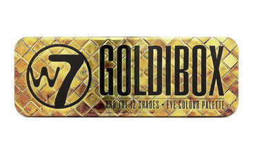 W7 Goldibox and the 12 Shades Eye Colour Palette Tin - oddros.shop