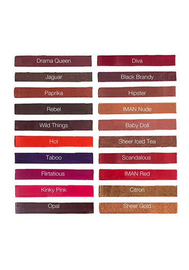 IMAN COSMETICS Luxury Moisturizing Lipstick, Sheer Gold - oddros.shop