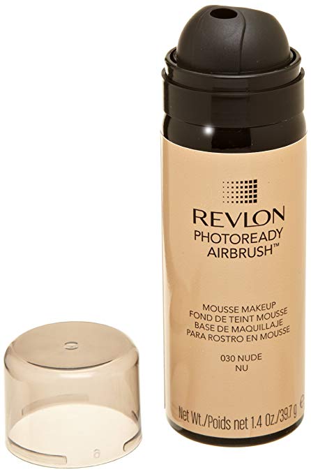 REVLON Photoready Airbrush Mousse Makeup, Nude 030, 1.4 Oz - oddros.shop