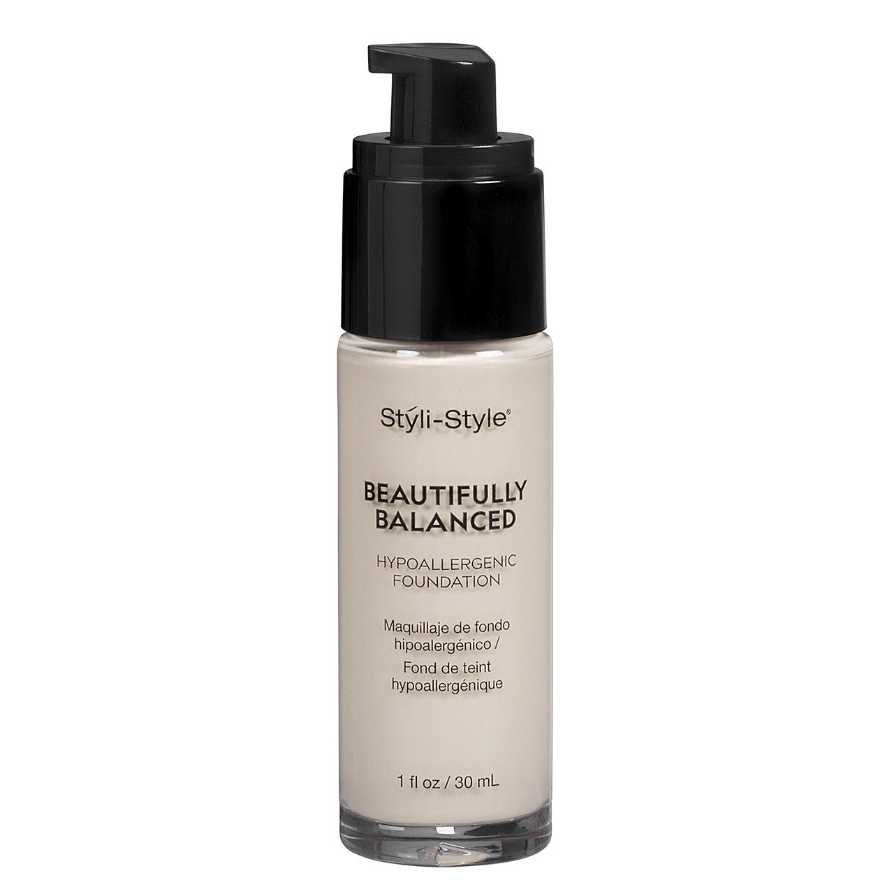Styli-Style Cosmetics Beautifully Balanced - Hypoallergenic Foundation - Porcelain - oddros.shop