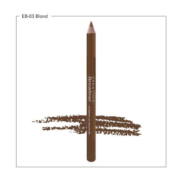 PRESTIGE COSMETICS Browliner Pencil, EB-03 Blonde - oddros.shop