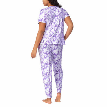 Jane & BleeckerLadies’ 2-piece Jogger Lounge Set - Purple