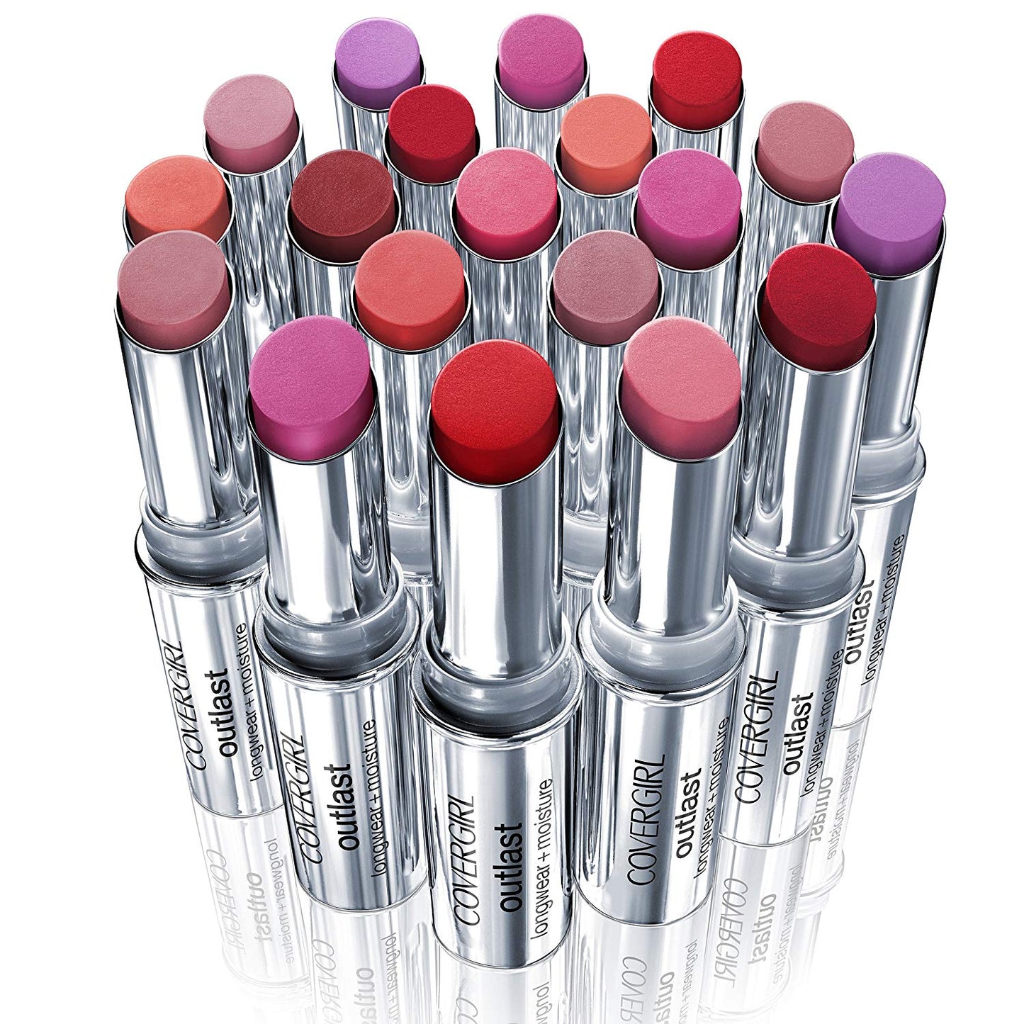 COVERGIRL Outlast Longwear Lipstick, 940 Vixen Violet - oddros.shop