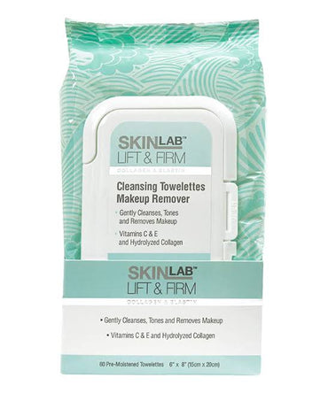 SkinLab Cleansing (60 Count) Towlettes Makeup Remover - oddros.shop