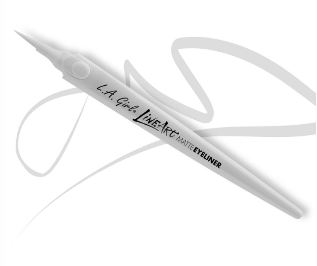 L.A. Girl Line Art Matte Eyeliner- GLE715 Pure White - oddros.shop