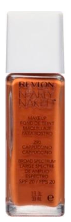REVLON Nearly Naked Liquid Makeup Broad Spectrum SPF 20, Cappuccino 290, 1 Fluid Ounce - oddros.shop