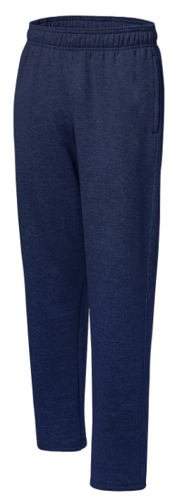 Men's Champion Fleece Powerblend Pants - Navy (XL) - oddros.shop