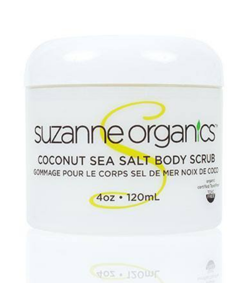 SUZANNE Organics Coconut Sea Salt Scrub - oddros.shop