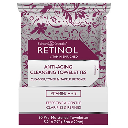 RETINOL Anti-Aging Cleansing Towelettes (2-PACK) - oddros.shop
