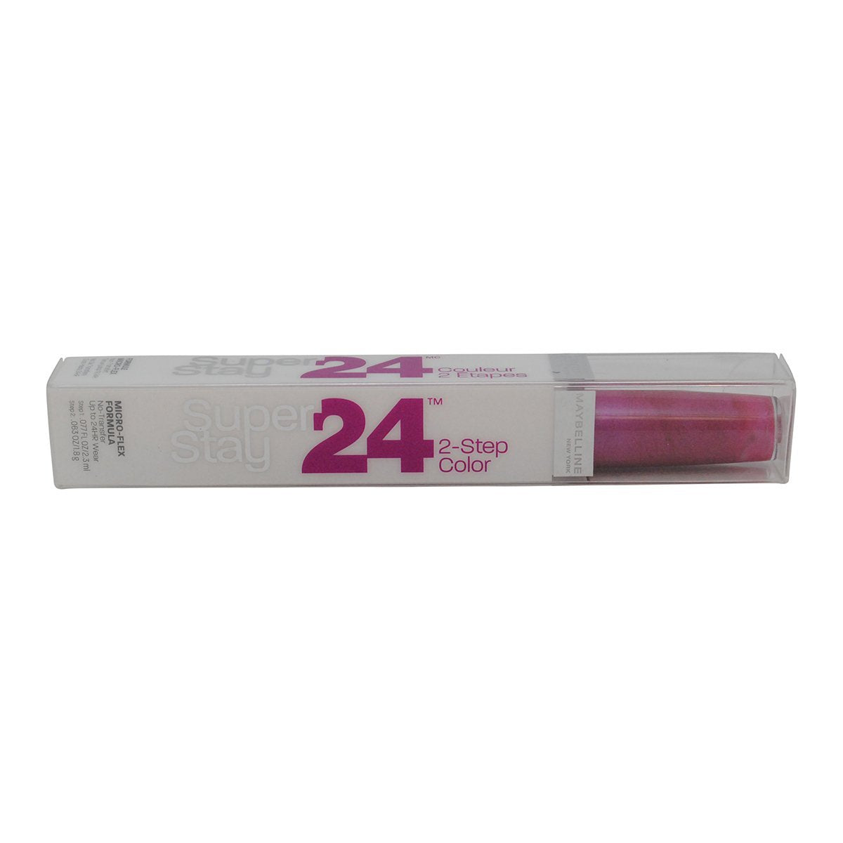 MAYBELLINE New York Superstay 24, 2-step Lipcolor, Very Violet 125 - oddros.shop