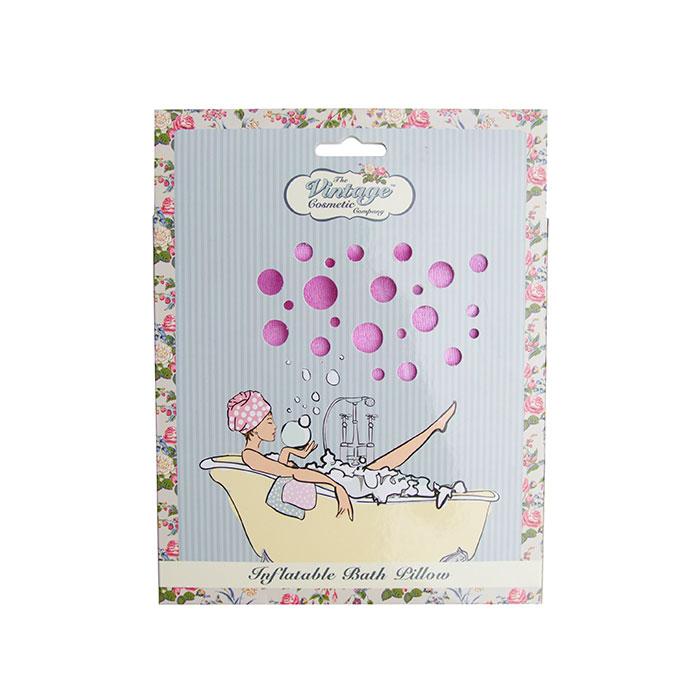 The Vintage Cosmetic Company - Bath Pillow Pink - oddros.shop