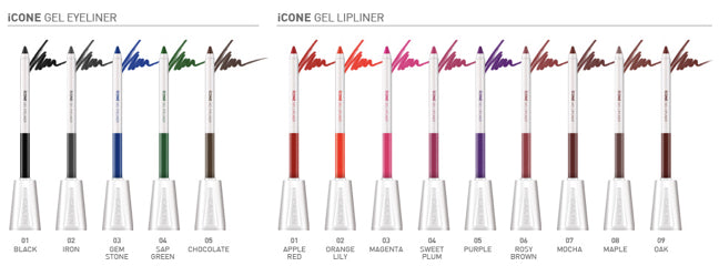 CAILYN Cosmetics Icone Gel Lip Liner, Rosy Brown - oddros.shop