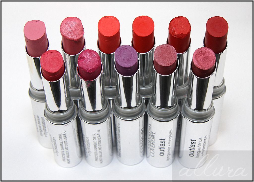 COVERGIRL Outlast Longwear Lipstick - 925 Red Rouge - oddros.shop
