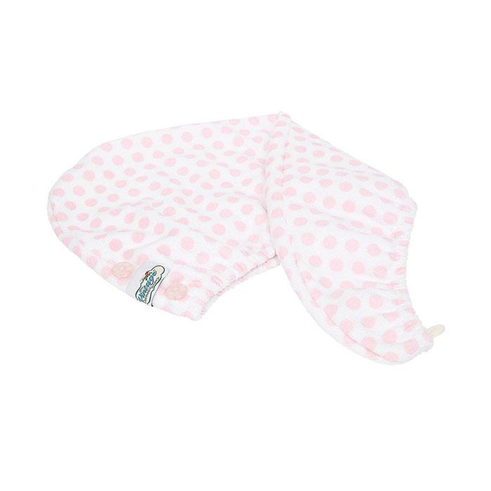 The Vintage Cosmetic Company - Hair Turban Pink Polka Dot - oddros.shop
