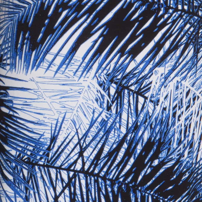 Mario Serrani Ladies' Maxi Dress, Blue Palm Print - oddros.shop