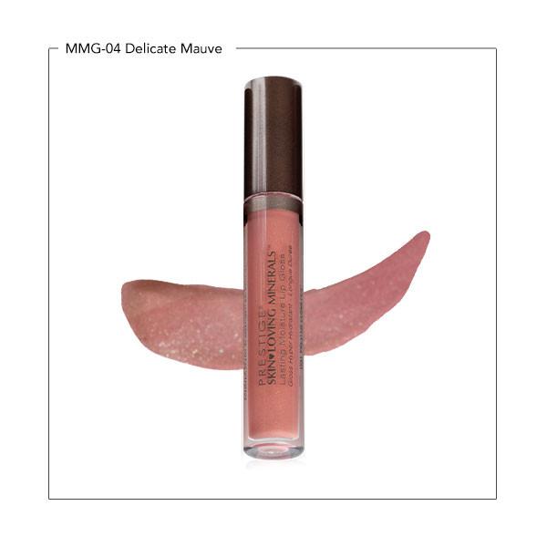 PRESTIGE Skin Loving Minerals Lasting Moisture Lip Gloss, Delicate Mauve - oddros.shop