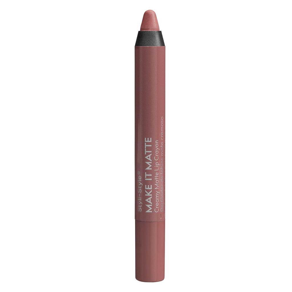 Styli-Style Cosmetics Make It Matte - Creamy Matte Lip Crayon - Nude Attitude. - oddros.shop