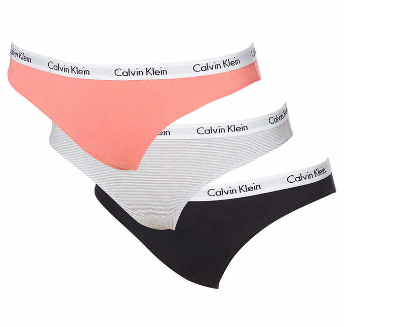 Calvin Klein Ladies' Cotton Bikini Brief Panties Underwear (3 Pack) - oddros.shop