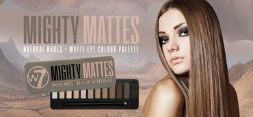 W7 COSMETICS Mighty Mattes Natural Nudes Matte Eye Shadow Colour Palette - oddros.shop