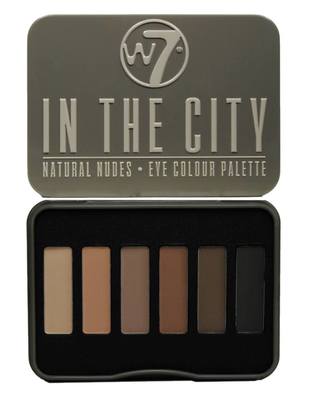W7 COSMETICS In The City Natural Nudes Eye Shadow Palette - 0.24 oz / 7g - oddros.shop