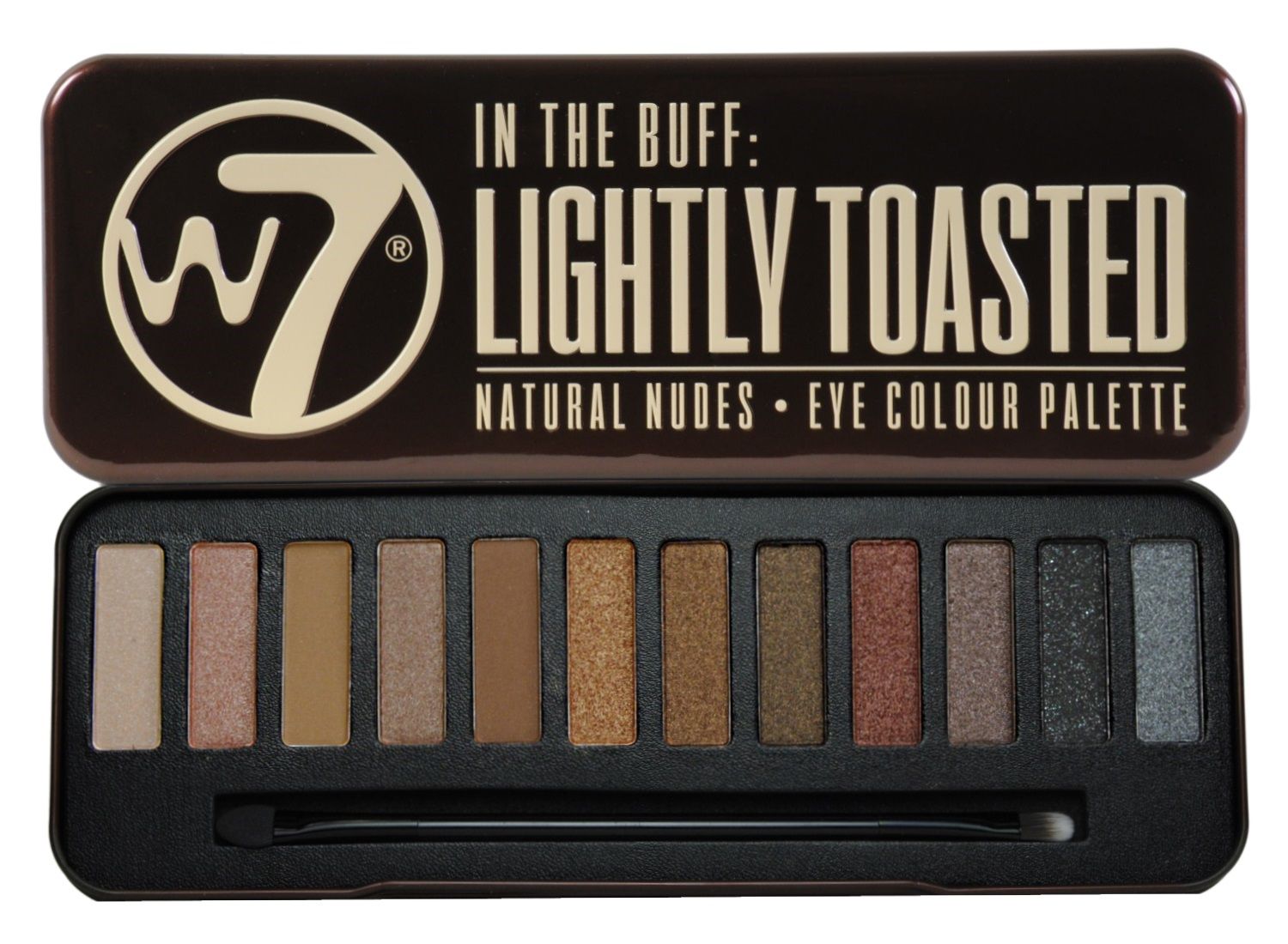 W7 COSMETICS In The Buff Lightly Toasted Eye Colour Palette - oddros.shop