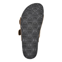 Mountain Sole Ladies Double Buckle Sandal, Brown