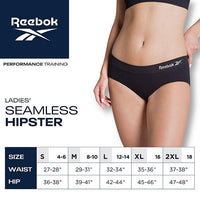 Reebok Ladies Seamless Hipster (5-Pack)