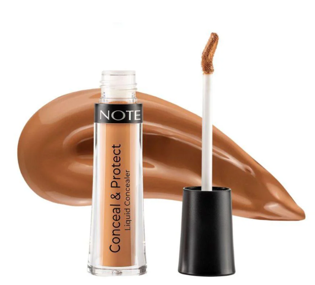 NOTE Cosmetics Conceal & Protect Liquid Concealer - Hazelnut (10)

