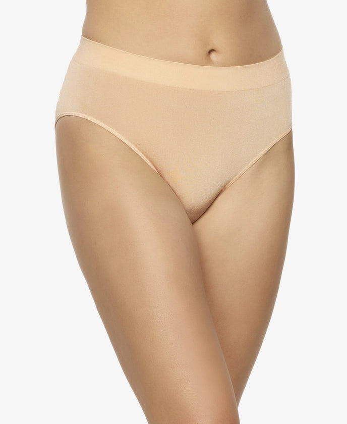 Felina Body Smooth Hi Cut Seamless Brief - Cocoa Beans (5-pack)