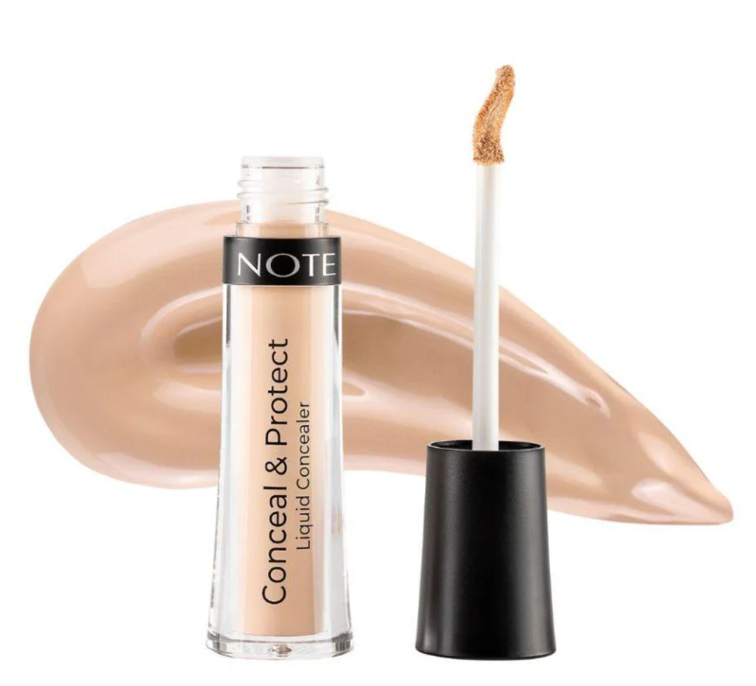 NOTE Cosmetics Conceal & Protect Liquid Concealer - Soft Ivory (05)
