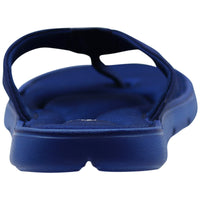 NORTY Mens Memory Foam Flip Flops Adult Male Thong Sandals