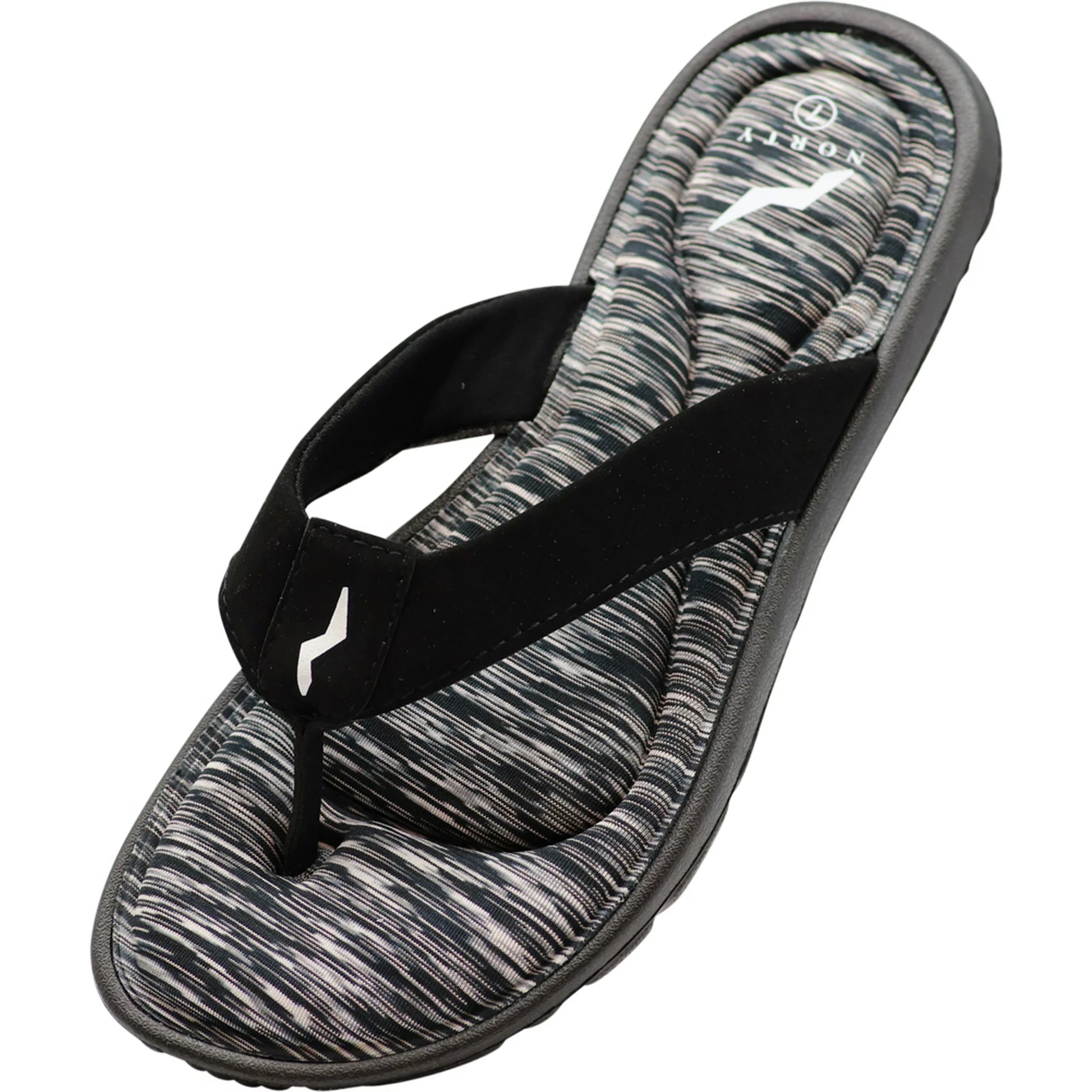 NORTY Womens Memory Foam Flip Flops