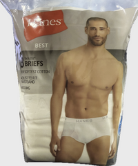 Hanes Men's Best Brief, White (8-Pack)