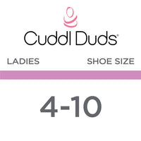 Cuddl Duds Women's - Super Soft Crew Sock, Blue (6-Pack)