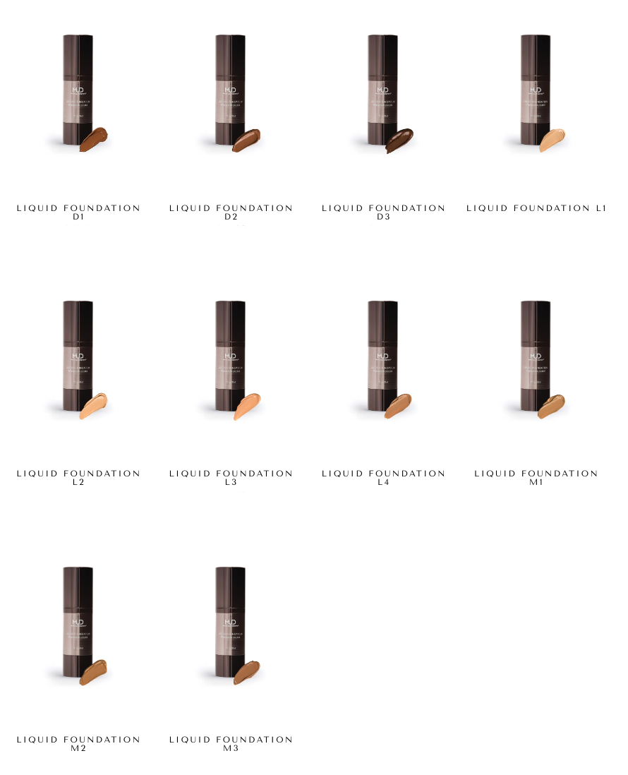 MUD Makeup Designory Liquid Foundation - D1