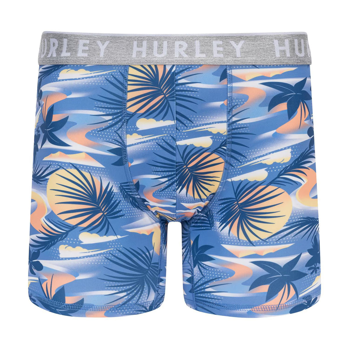 Hurley Men's Mens Boxer Brief, Assorted Colors (4-Pack)