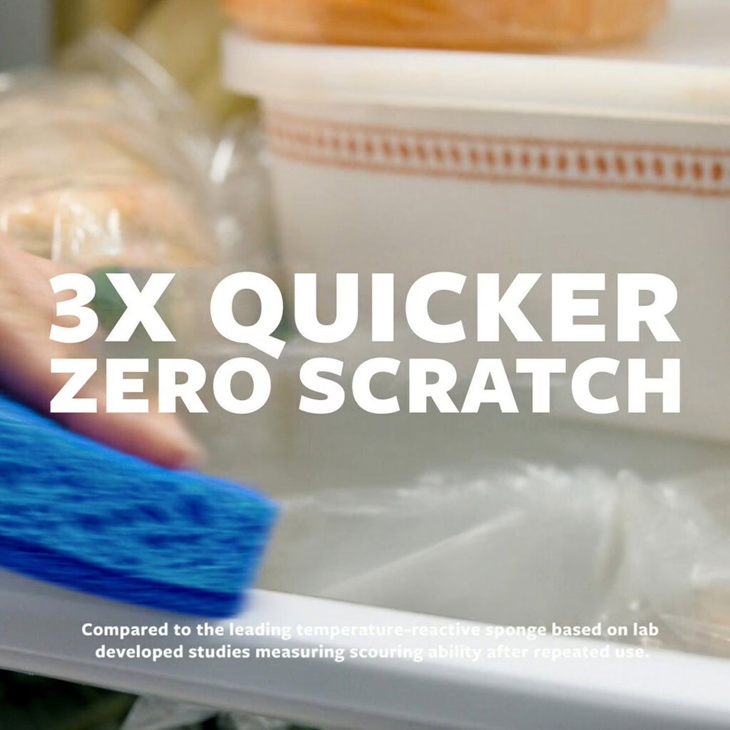 Scotch-Brite Zero Scratch Scrub Sponges, Individually Wrapped (Pack of 24)