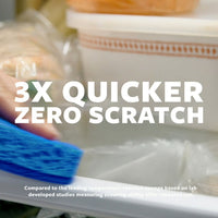 Scotch-Brite Zero Scratch Scrub Sponges, Individually Wrapped (Pack of 24)