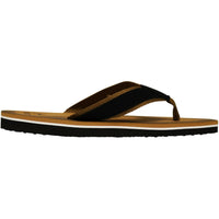 NORTY Men's Flip Flop Sandal - Black Camel (11118)