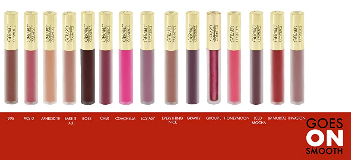 Gerard Cosmetics Hydra Matte Liquid Lipstick, Ruby Slipper