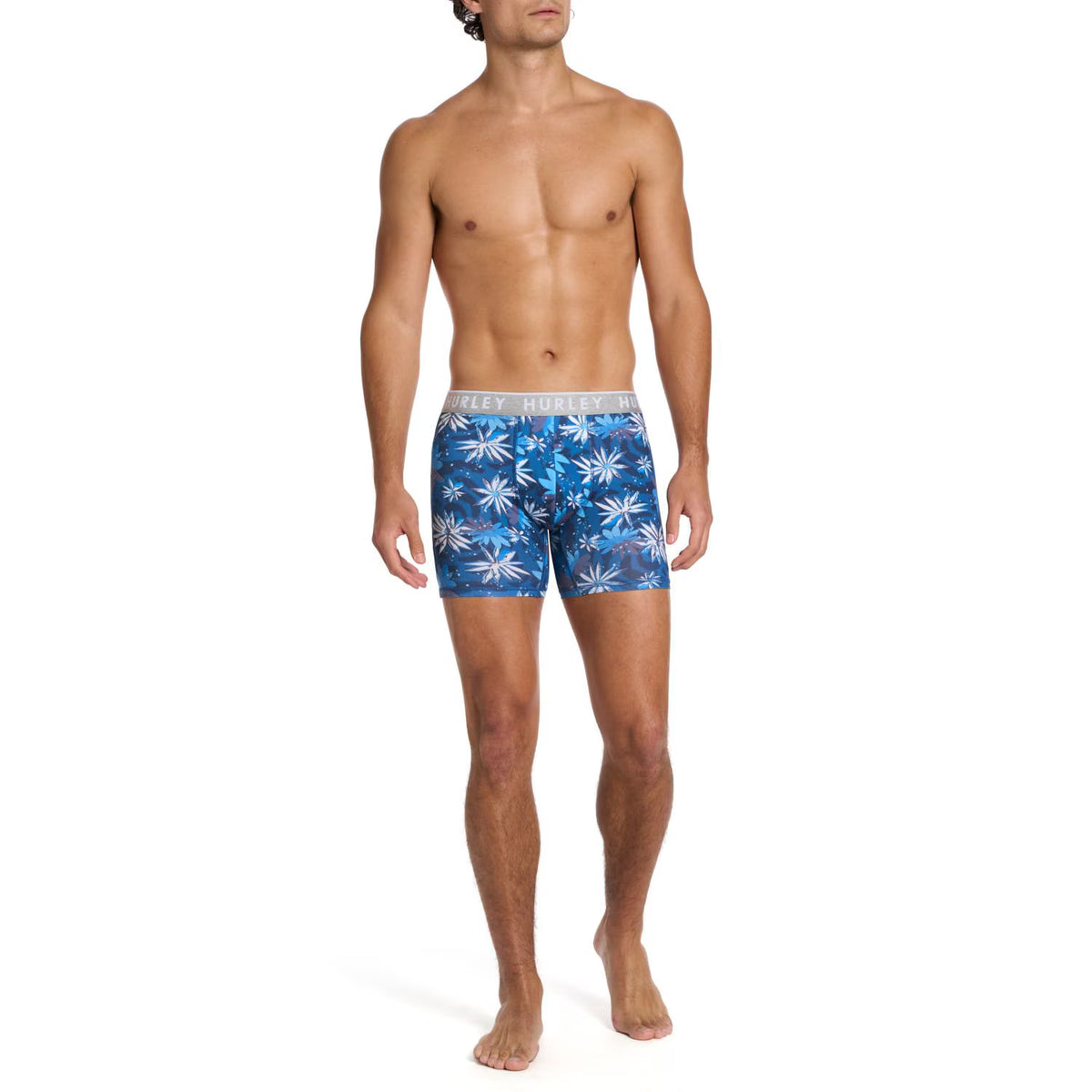Hurley Men's Mens Boxer Brief, Assorted Colors (4-Pack)