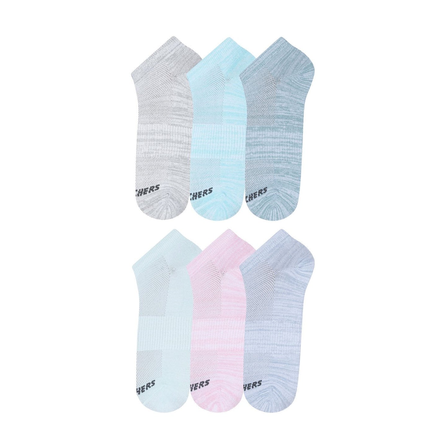 Skechers Women's Super Soft Low-Cut Sock - Color Pack (6-Pair)