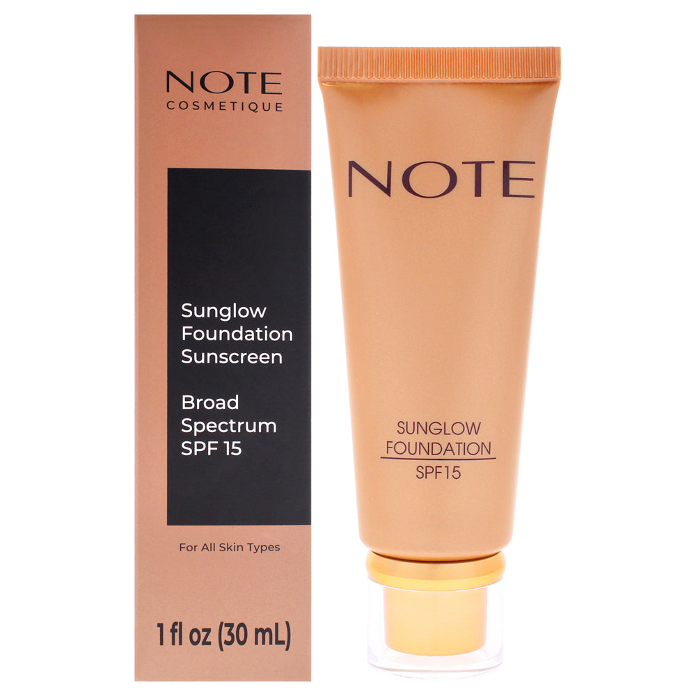 NOTE COSMETICS  | Sun Glow Foundation, SPF 15 - Bronze NO. 20