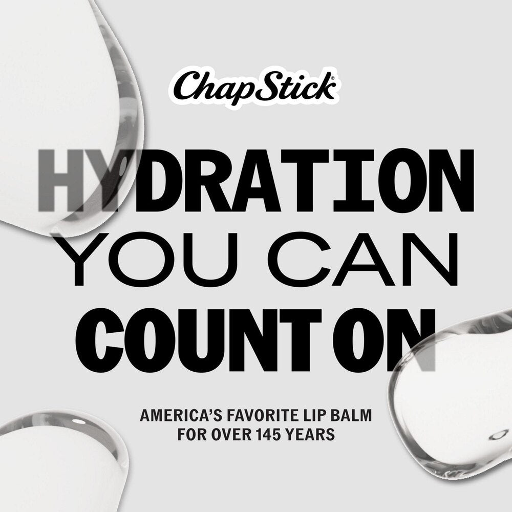 ChapStick Classic Original Lip Balm Tubes, Lip Care - 0.15 Oz (3-Pack)