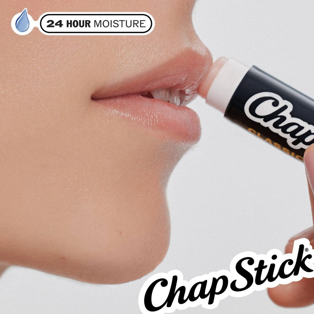 ChapStick Classic Original Lip Balm Tubes, Lip Care - 0.15 Oz (3-Pack)