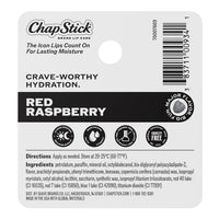 Chapstick Classic Lip Balm, SPF 15, Broad Spectrum, Red Raspberry (3-Pack)