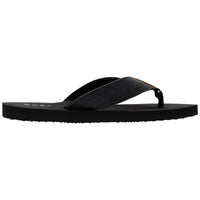 NORTY Men's Sandals, Outdoor & Indoor Flip Flop, Black (11062)